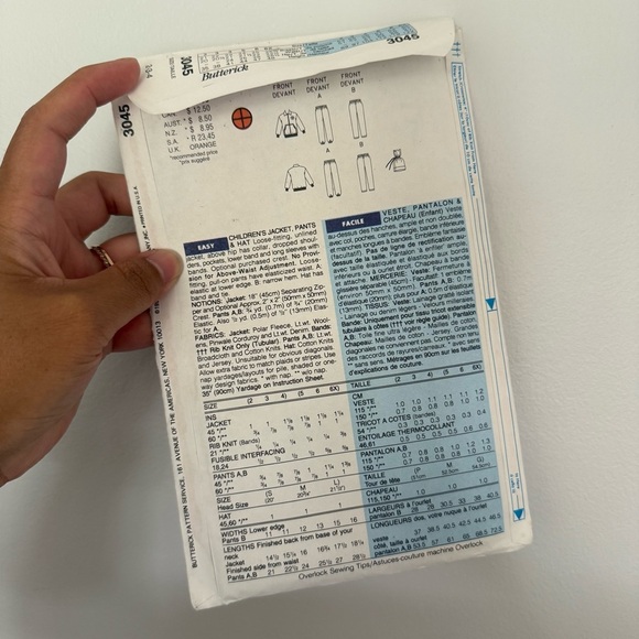 Butterick Children's Clothing Pattern - Picture 2 of 2